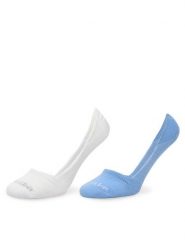 Calvin Klein Stopki 701239295 Błękitny. Niebieskie skarpetki damskie CALVIN KLEIN, bez wzorów, z poliesteru. Za 49.99 zł.