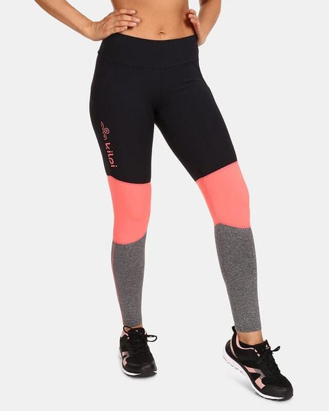 Damskie legginsy Kilpi Alexo. Czarne legginsy damskie Kilpi, bez wzorów, z elastanu. Za 189.67 zł.