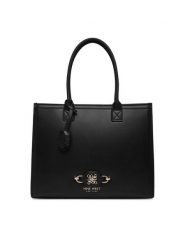Nine West Torebka EO-Mulberry Grace-LDA8450 Czarny. Czarne torebki klasyczne damskie Nine West, bez wzorów, z materiału, bez dodatków. Za 329.99 zł.