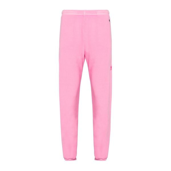 Spodnie damskie Champion Rochester. Czerwone spodnie dresowe damskie CHAMPION, l, bez wzorów, z dresówki. Za 109.99 zł.