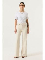 Garcia Dżinsy - Comfort fit - w kolorze beżowym rozmiar: W30/L32. Brązowe jeansy damskie Garcia, z podwyższonym stanem. Za 229.95 zł.