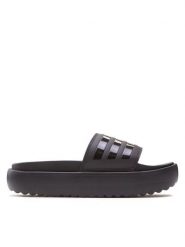 Adidas Klapki Adilette Platform Slides HQ6179 Czarny. Czarne kalosze damskie Adidas, bez wzorów, z syntetyku. Za 149.99 zł.