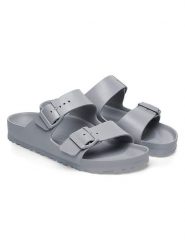 Birkenstock Klapki "Arizona" w kolorze szarym rozmiar: 43. Szare klapki i japonki męskie Birkenstock. Za 246.11 zł.