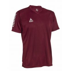 SELECT Koszulka PISA bordowa. Czerwone t-shirty sportowe męskie Select, m, z materiału, bez ramiączek, do piłki nożnej. Za 101.49 zł.