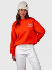Brunotti Bluza "Almea" w kolorze pomarańczowym rozmiar: M. Pomarańczowe bluzy z nadrukiem damskie BRUNOTTI, m, z bawełny. Za 121.99 zł.