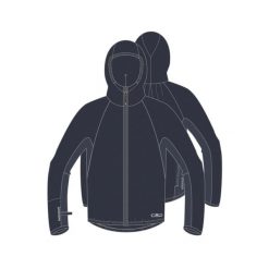 Kurtka przeciwdeszczowa z kapturem CMP. Brązowe kurtki męskie CMP, bez wzorów, z softshellu, sportowe, z kapturem. Za 340.00 zł.