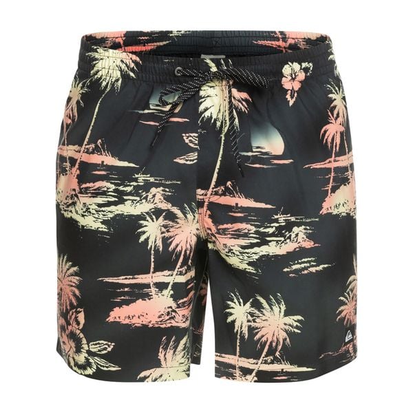 Szorty kąpielowe męskie Quiksilver Everyday Mix Volley 17". Czarne szorty sportowe męskie Quiksilver, m, z materiału, żeglarskie. Za 201.30 zł.
