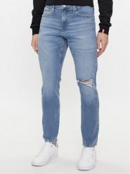 Tommy Jeans Jeansy Scanton DM0DM18175 Niebieski Slim Fit. Niebieskie jeansy męskie Tommy Jeans. Za 299.99 zł.