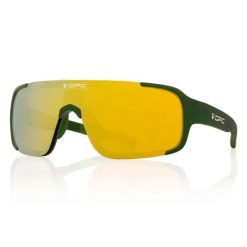 Okulary przeciwsłoneczne ALL ROUND JET I Matt Green/ Gold REVO + ETUI. Zielone okulary przeciwsłoneczne damskie OPC. Za 299.99 zł.