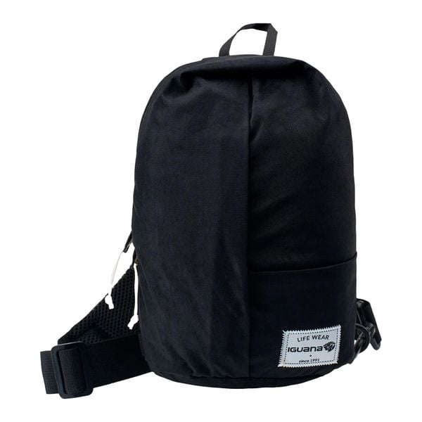 Plecak Lepus. Czarne plecaki damskie IGUANA, bez wzorów. Za 162.99 zł.