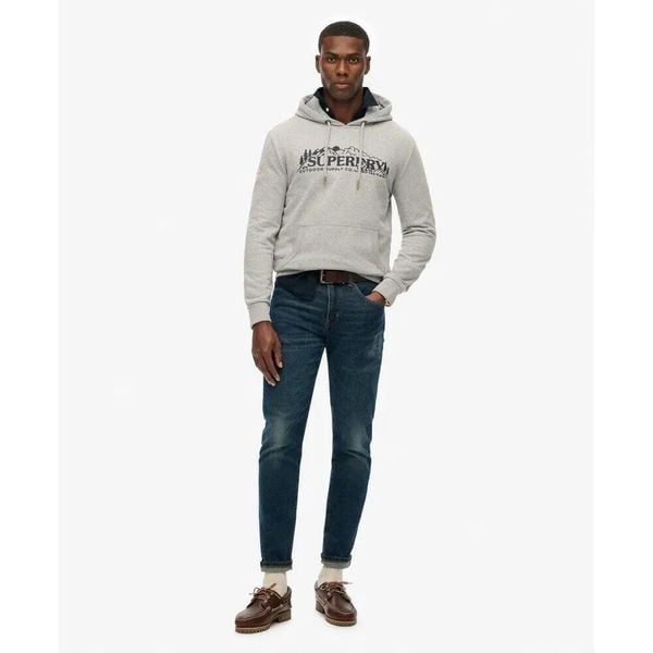 Bluza z kapturem Superdry Outdoor Scene. Szare bluzy z kapturem męskie Superdry., s. Za 346.40 zł.
