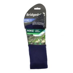 Skarpety do trekkingu męskie Bridgedale HIKE LW END BO ORI. Niebieskie skarpetki męskie Bridgedale, bez wzorów, z wełny. Za 87.99 zł.