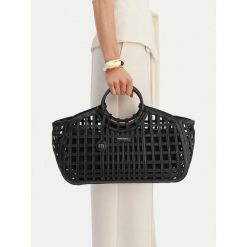 Torebka GINO ROSSI. Czarne torebki klasyczne damskie Gino Rossi, bez wzorów, bez dodatków. Za 299.99 zł.