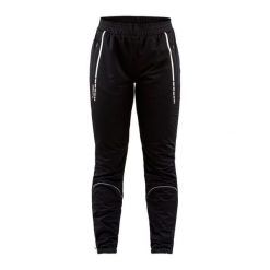 Spodnie damskie zapinane na zamek Craft club. Czarne spodnie dresowe damskie Craft, bez wzorów. Za 466.30 zł.