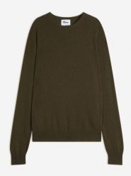 Just Cashmere Kaszmirowy sweter "Howard" w kolorze khaki rozmiar: S. Brązowe swetry męskie Just Cashmere, s, bez wzorów, z kaszmiru, bez kołnierzyka. Za 413.99 zł.