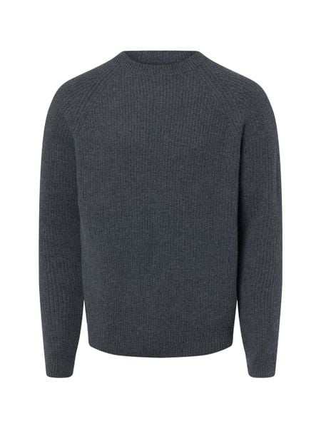 Andrew James sweter z grubej dzianiny z czystego kaszmiru Mężczyźni Kaszmir (100%) szary, S. Szare swetry męskie Andrew James, m, bez wzorów, z dzianiny, bez kołnierzyka. Za 1,149.95 zł.