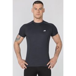 Koszulka termoaktywna z krótkim rękawem fitness męska Rough Radical Fury. Czarne bielizna termoaktywna męska ROUGH RADICAL, m, bez wzorów. Za 88.90 zł.