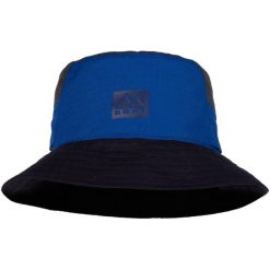 Kapelusz BUFF SUN BUCKET HAT HAK. Niebieskie kapelusze damskie Buff, bez wzorów. W wyprzedaży za 149.70 zł.