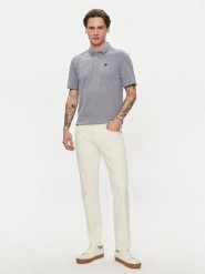 Wrangler Koszulka polo w kolorze szarym rozmiar: XL. Szare koszulki polo męskie Wrangler, xl, bez wzorów, z bawełny, bez ramiączek. Za 136.13 zł.