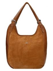 Wojas Skórzana torebka w kolorze jasnobrązowym - 30 x 32 x 9 cm rozmiar: onesize. Brązowe torebki klasyczne damskie Wojas, bez wzorów, z materiału, bez dodatków. Za 398.77 zł.