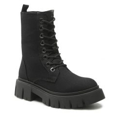 Trapery Jenny Fairy. Czarne trapery damskie Jenny Fairy, bez obcasa. Za 89.99 zł.