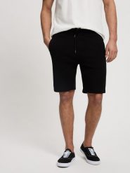 Cross Jeans Szorty w kolorze czarnym rozmiar: L. Czarne szorty męskie Cross Jeans, bez wzorów, z bawełny. Za 92.21 zł.