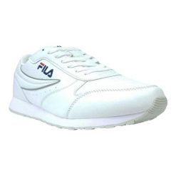 Męskie Buty Sportowe Orbit Low. Białe buty sportowe na co dzień męskie Fila, bez zapięcia. Za 265.99 zł.