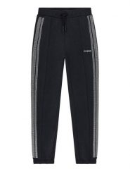 Guess Spodnie dresowe J6RB17 KCAY2 Czarny Regular Fit. Czarne spodnie dziewczęce Guess, z dresówki. Za 299.99 zł.