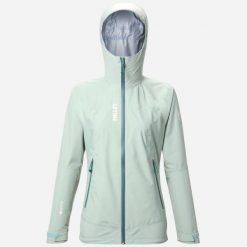 Kurtka trekkingowa damska Millet Seneca GoreTex 3L Jkt active fit wodoodporna. Zielone kurtki damskie Millet, l, bez wzorów, z gore-texu. Za 1,600.00 zł.
