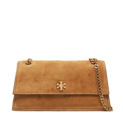 Torebka Tory Burch. Brązowe torebki klasyczne damskie Tory Burch, bez wzorów, bez dodatków. Za 2,754.00 zł.