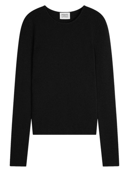 AUTHENTIC CASHMERE Kaszmirowy sweter "Ivy" w kolorze czarnym rozmiar: XL. Czarne swetry klasyczne damskie AUTHENTIC CASHMERE, xl, z kaszmiru, bez kołnierzyka. Za 422.05 zł.