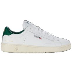 Buty K-Swiss Slammklub Cc 08911-937-M białe. Białe buty sportowe na co dzień męskie z gumy, bez zapięcia, trekkingowe. Za 366.37 zł.