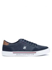 Beverly Hills Polo Club Tenisówki V5-6248 Granatowy. Niebieskie trampki i tenisówki męskie Beverly Hills Polo Club, bez wzorów, z syntetyku, bez zapięcia. Za 229.99 zł.