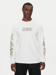 Element Bluza ELYZT00514 Biały Regular Fit. Białe bluzy bez kaptura męskie Element, m, z bawełny. Za 119.99 zł.