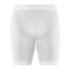 Bokserki Falke Szorty Warm. Białe szorty męskie Falke, z elastanu, bez kołnierzyka. Za 280.00 zł.