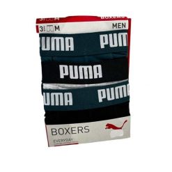 Bokserki Sportowe Męskie Puma Basic Brand Elastic 3-Pack. Bokserki męskie Puma, bez wzorów. Za 131.99 zł.