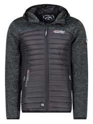 Canadian Peak Kurtka polarowa "Uchampion" w kolorze czarnym rozmiar: M. Czarne kurtki męskie Canadian Peak, m, bez wzorów, z polaru, bez kaptura. Za 149.95 zł.