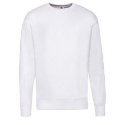 Lekka Męska Bluza Z Kapturem. Białe bluzy z kapturem męskie Fruit of the Loom, m. Za 55.99 zł.
