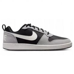 Buty do chodzenia męskie Nike Court Borough. Szare buty sportowe na co dzień męskie Nike, z gumy, bez zapięcia, trekkingowe, nike court. Za 355.00 zł.
