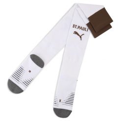 Męskie skarpety FC St. Pauli 25/26 PUMA White Espresso Brown. Białe skarpetki męskie Puma, bez wzorów. Za 89.00 zł.