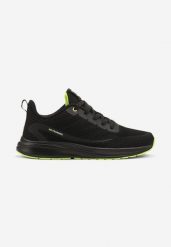Czarno-Zielone Buty Sportowe Sneakersy z Siateczki Telamira. Czarne buty sportowe na co dzień męskie Born2be, z jeansu, bez zapięcia. Za 119.99 zł.