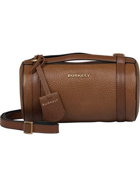 Burkely Skórzana torebka w kolorze jasnobrązowym - 22 x 12 x 12 cm rozmiar: onesize. Brązowe torebki klasyczne damskie Burkely, bez wzorów, z materiału, bez dodatków. Za 204.48 zł.