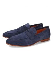 MELVIN & HAMILTON Skórzane mokasyny "Alonzo 1" w kolorze granatowym rozmiar: 41. Niebieskie mokasyny męskie MELVIN & HAMILTON. Za 478.99 zł.