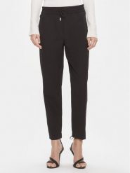 Marella Spodnie materiałowe Dictate 2413131034 Czarny Regular Fit. Czarne spodnie materiałowe damskie Marella, bez wzorów, z materiału. Za 449.99 zł.