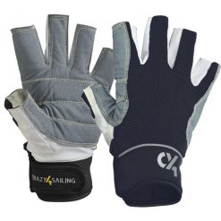 Rękawice Racing L Rękawiczki Żeglarskie C4S. Czarne rękawiczki damskie CRAZY4SAILING, bez wzorów. Za 117.30 zł.