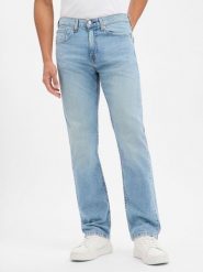 Levi's Dżinsy - 505™ Regular Straight Mężczyźni Bawełna niebieski jednolity, 34-34. Niebieskie jeansy męskie Levi's. Za 449.95 zł.