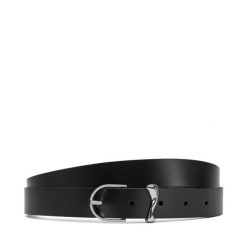 Pasek Damski Calvin Klein. Czarne paski damskie CALVIN KLEIN, bez wzorów. Za 111.99 zł.