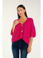 Tamba Kardigan w kolorze różowym rozmiar: 40/42. Różowe kardigany damskie Tamba, bez wzorów, z wełny. Za 188.40 zł.