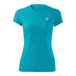 Damska koszulka do jazdy konnej York Nova. Niebieskie bluzki sportowe damskie YORK, l, bez wzorów, z materiału, bez ramiączek. Za 165.00 zł.