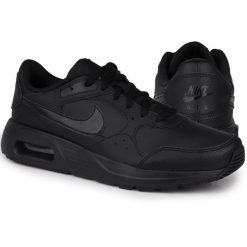 Buty męskie sportowe sneakersy Nike AIR MAX SC LEA. Czarne buty sportowe na co dzień męskie Nike, bez zapięcia, nike air max. Za 429.00 zł.